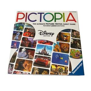 Disney Pictopia Picture Trivia‎ Family Game Featuring 1000 Questions